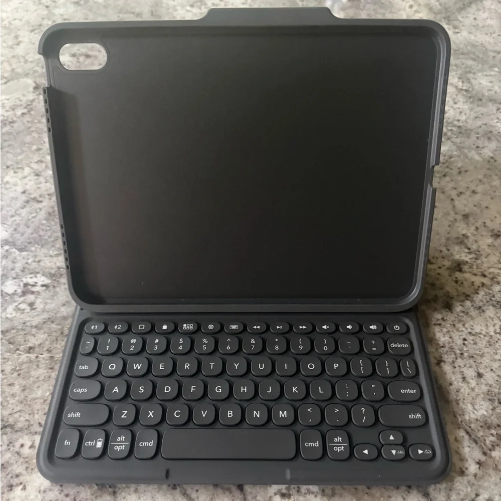 Zagg Gray Tablet Keyboard Folio - sku zkb105pkb34
